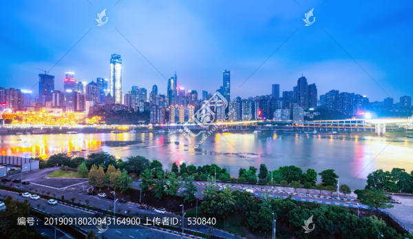 重慶渝中半島夜景