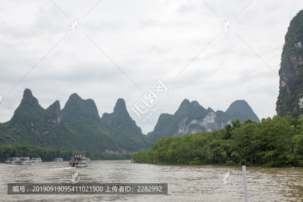 桂林大漓江景區(qū)風光