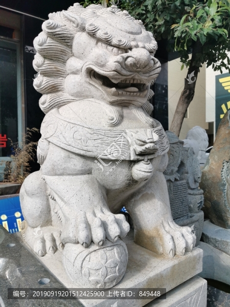 石獅子雕塑