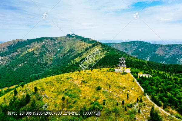 航拍徐州賈汪區(qū)大洞山
