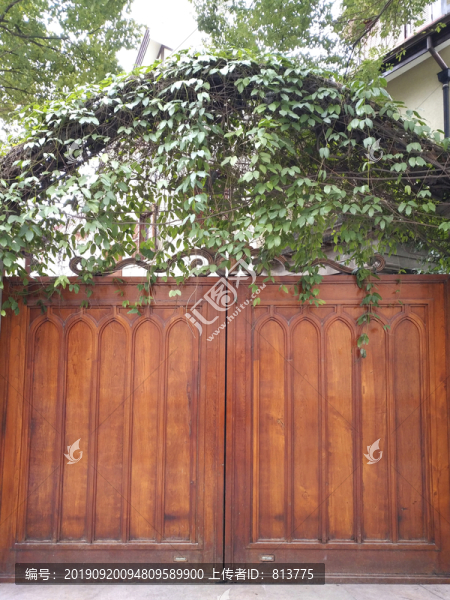 紅門(mén)綠藤