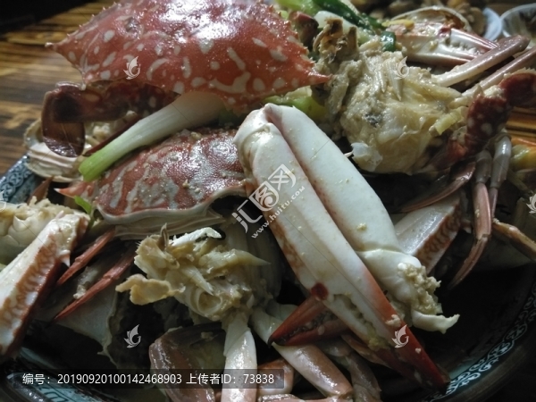 花蟹