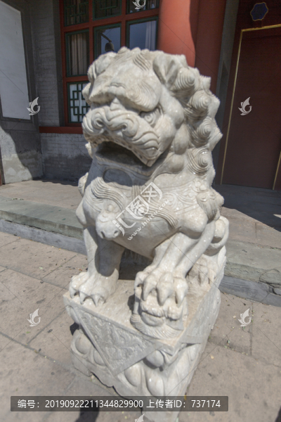 孫中山行宮前石獅