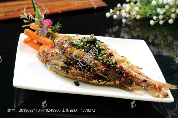 豆豉小黃魚