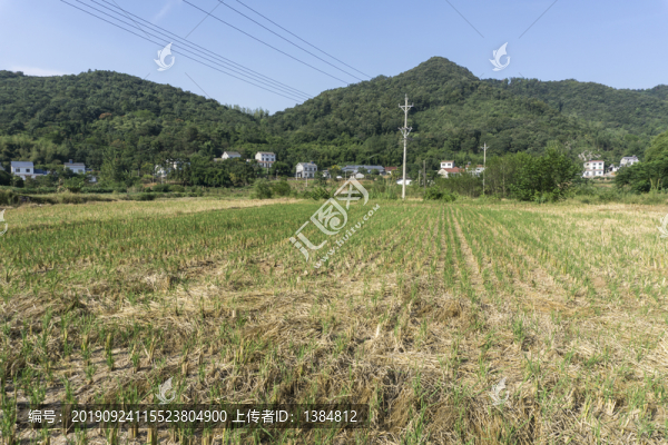 秋天田野