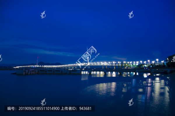 深圳灣大橋夜景