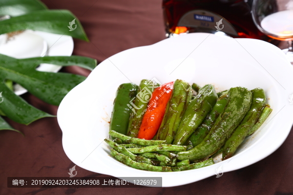 虎皮尖椒豆角