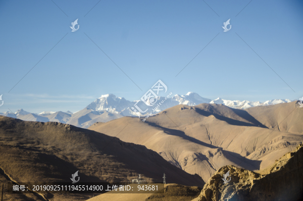 喜馬拉雅山脈近珠峰