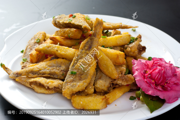 香煎小黃魚
