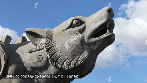 大汗行宮雕塑