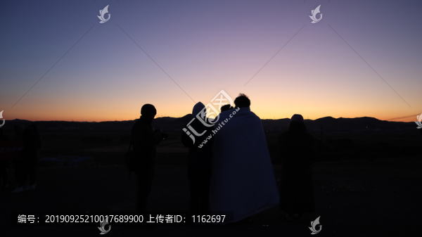 壩上日出