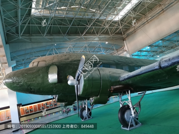 展覽館的飛機(jī)