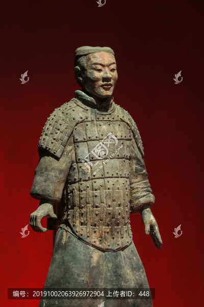 秦鎧甲武士俑