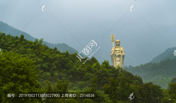 九華山地藏王圣像