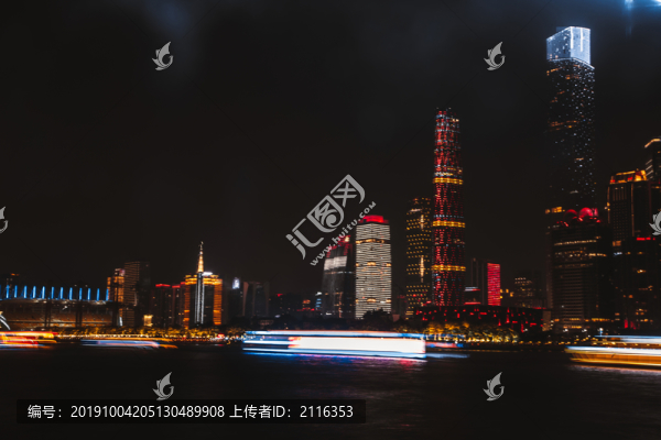 海心沙摩天大樓夜景