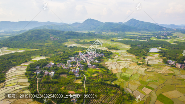 航拍大地