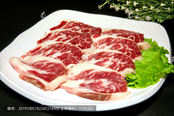 烤黑毛和牛特色肉