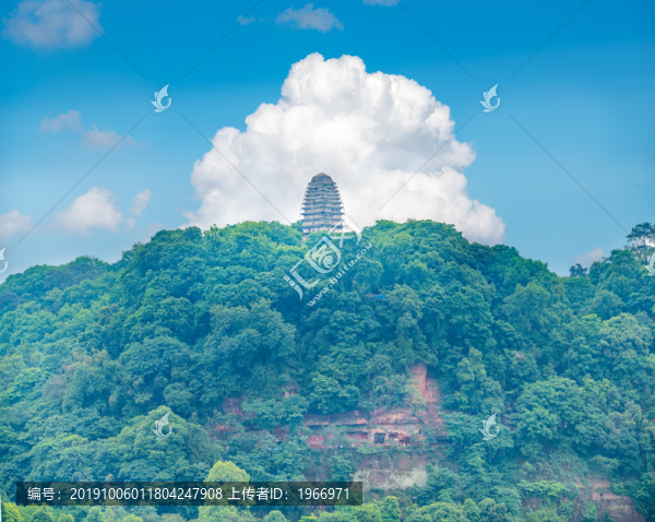 樂山大佛景區(qū)風(fēng)光