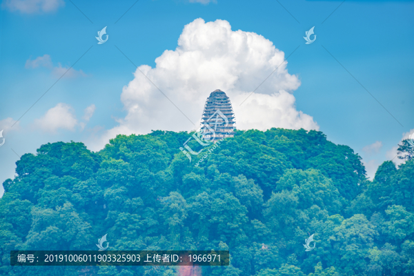 樂山大佛景區(qū)風光