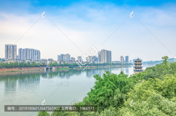 樂山的橋和古建筑