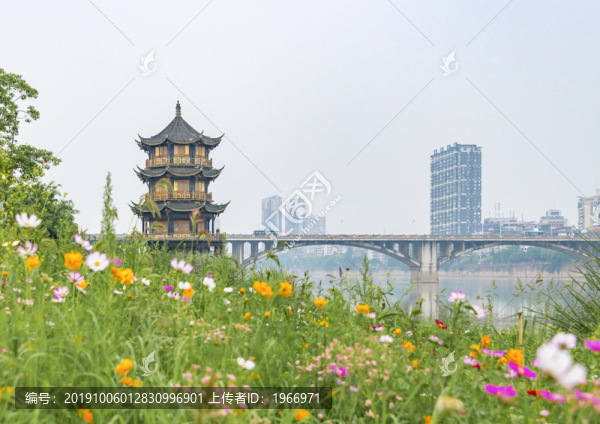 樂山的橋和古建筑