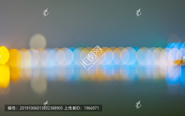 燈光虛化背景