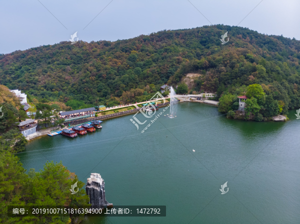 武漢木蘭天池風(fēng)景區(qū)航拍風(fēng)光