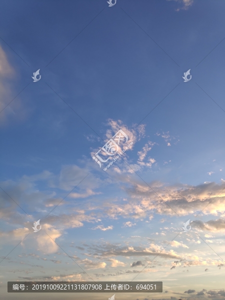 俯視天空