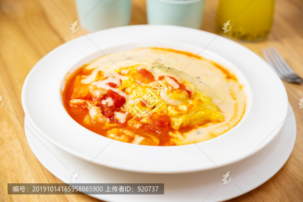 芝士焗蛋包飯