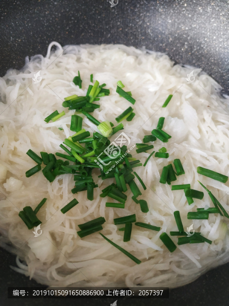 炒白蘿卜絲
