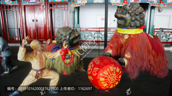 獅子舞繡球