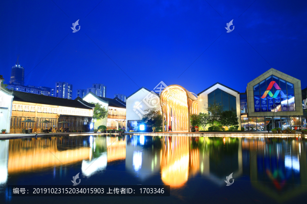 夢想小鎮(zhèn)夜景