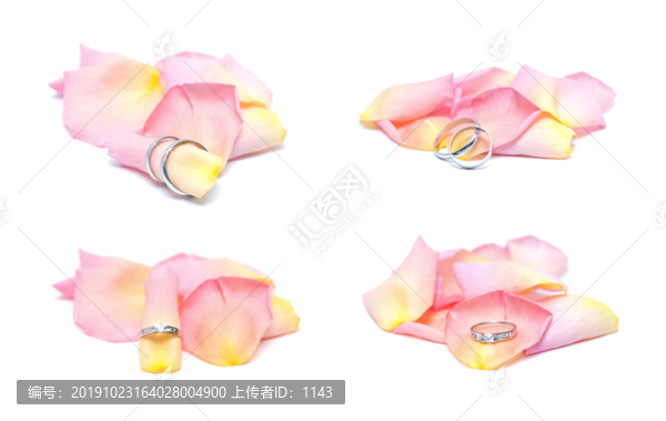 花瓣和戒指
