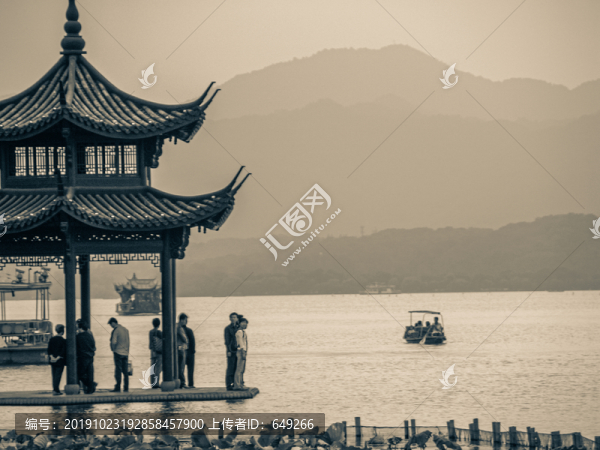 西湖老照片