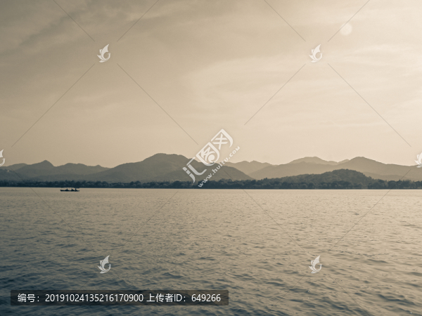 西子湖老照片