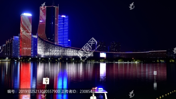 合肥天鵝湖夜景
