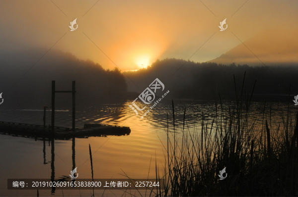 晚霞