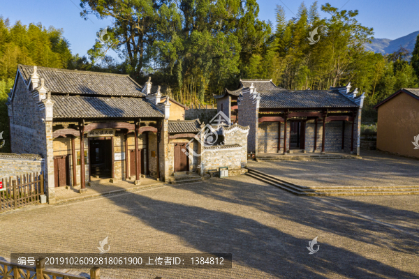 井岡山八角樓航拍