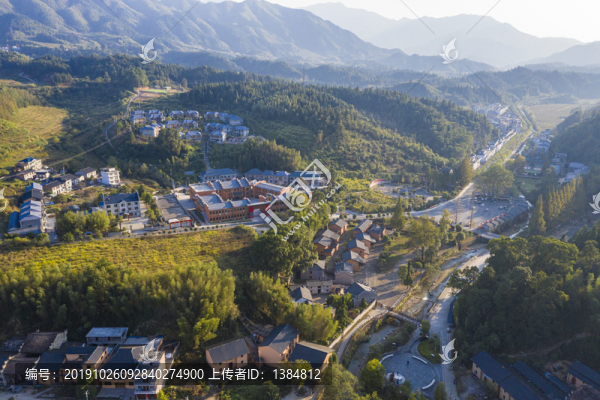 井岡山八角樓航拍