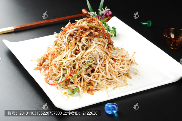 小炒豆芽