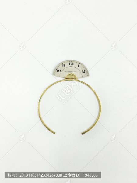 個性黃金手鐲