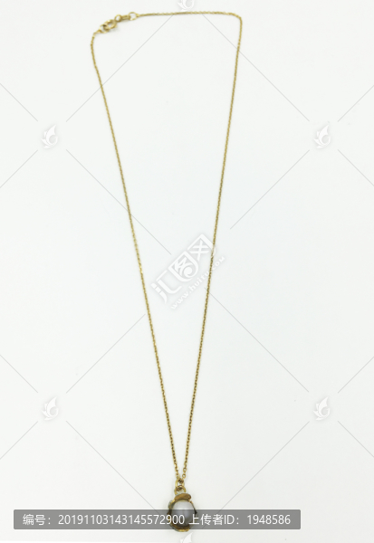個性黃金項鏈
