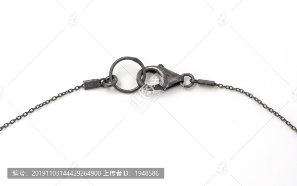 金琥珀項鏈扣