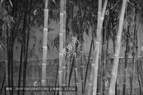 水墨竹子