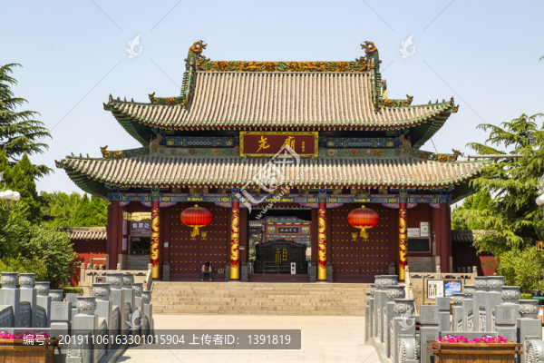 山西臨汾堯廟山門(mén)