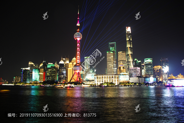 東方明珠燈光秀