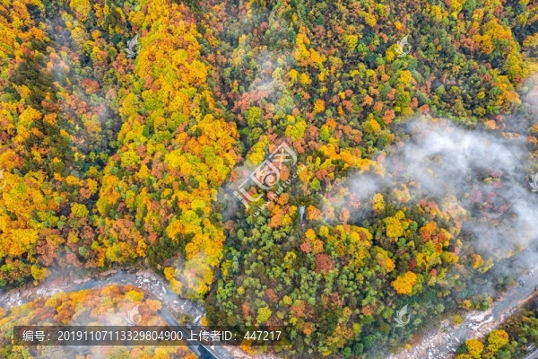光霧山十八月潭航拍