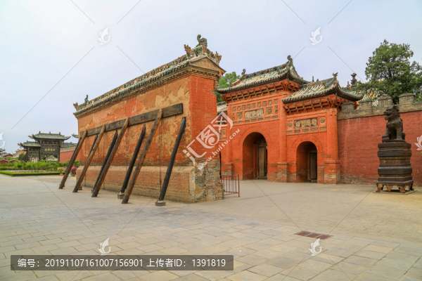 運城解州關(guān)帝廟四龍壁