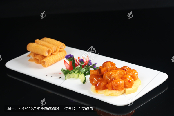 子蘿酸甜骨雙拼