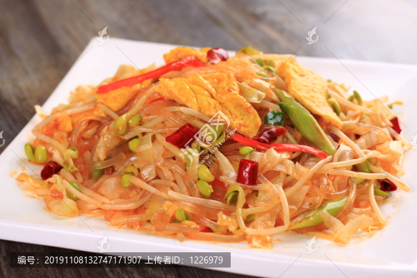 素炒合菜